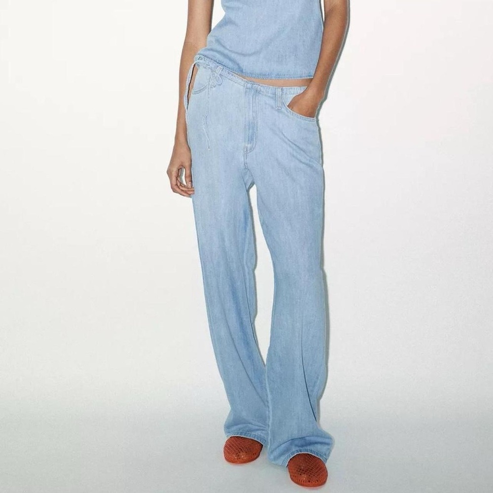 ZARA TRF DENIM ‘PAJAMA PANTS’